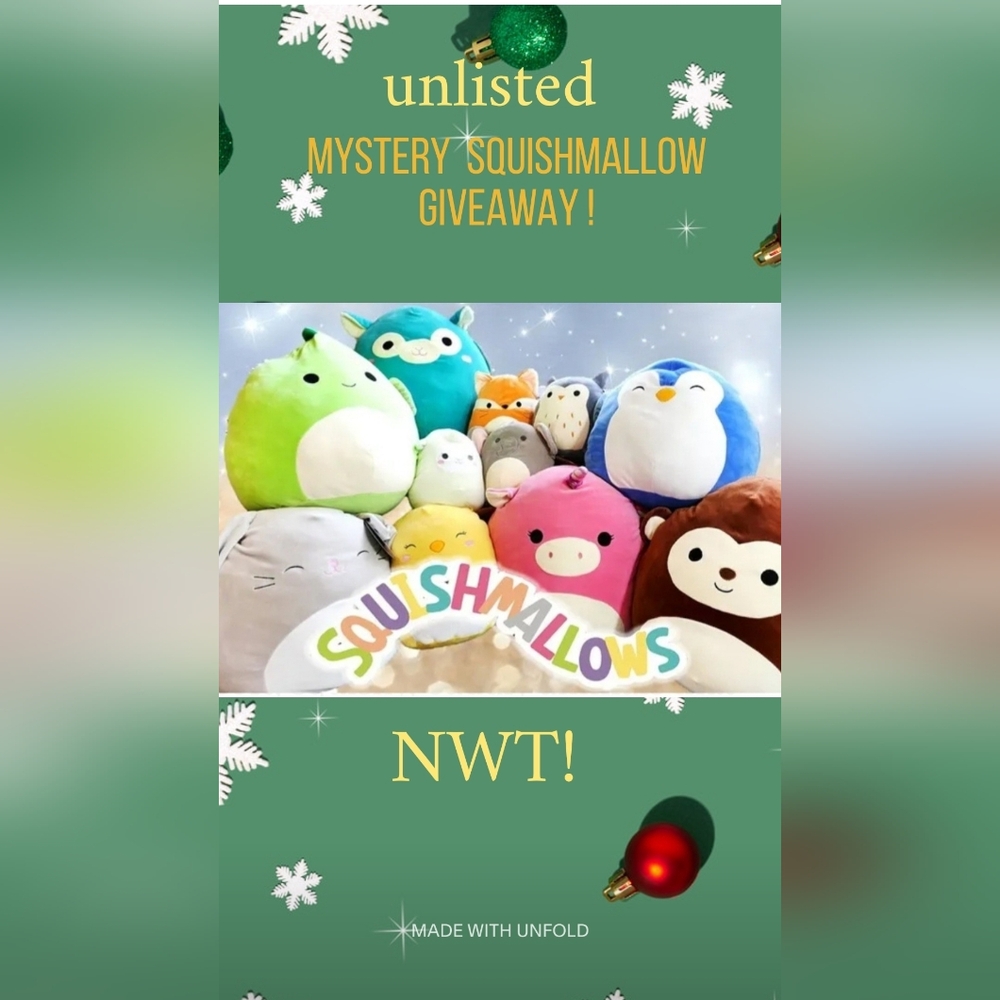 Unlisted Squishmalows GIVEAWAY